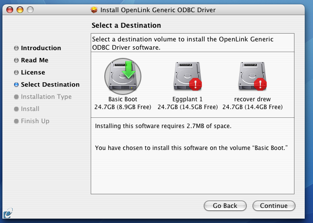 multi tier odbc generic driver for mac